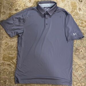 Under Armour Men's Charcoal Polo Shirt